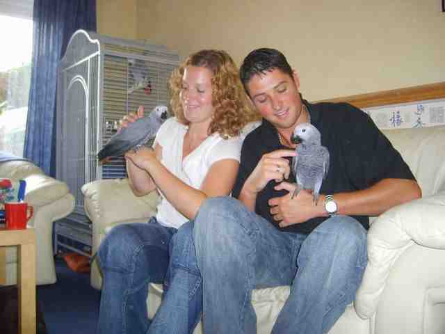 Chris &amp; Lucy Smith visiting there baby at my house in monet
